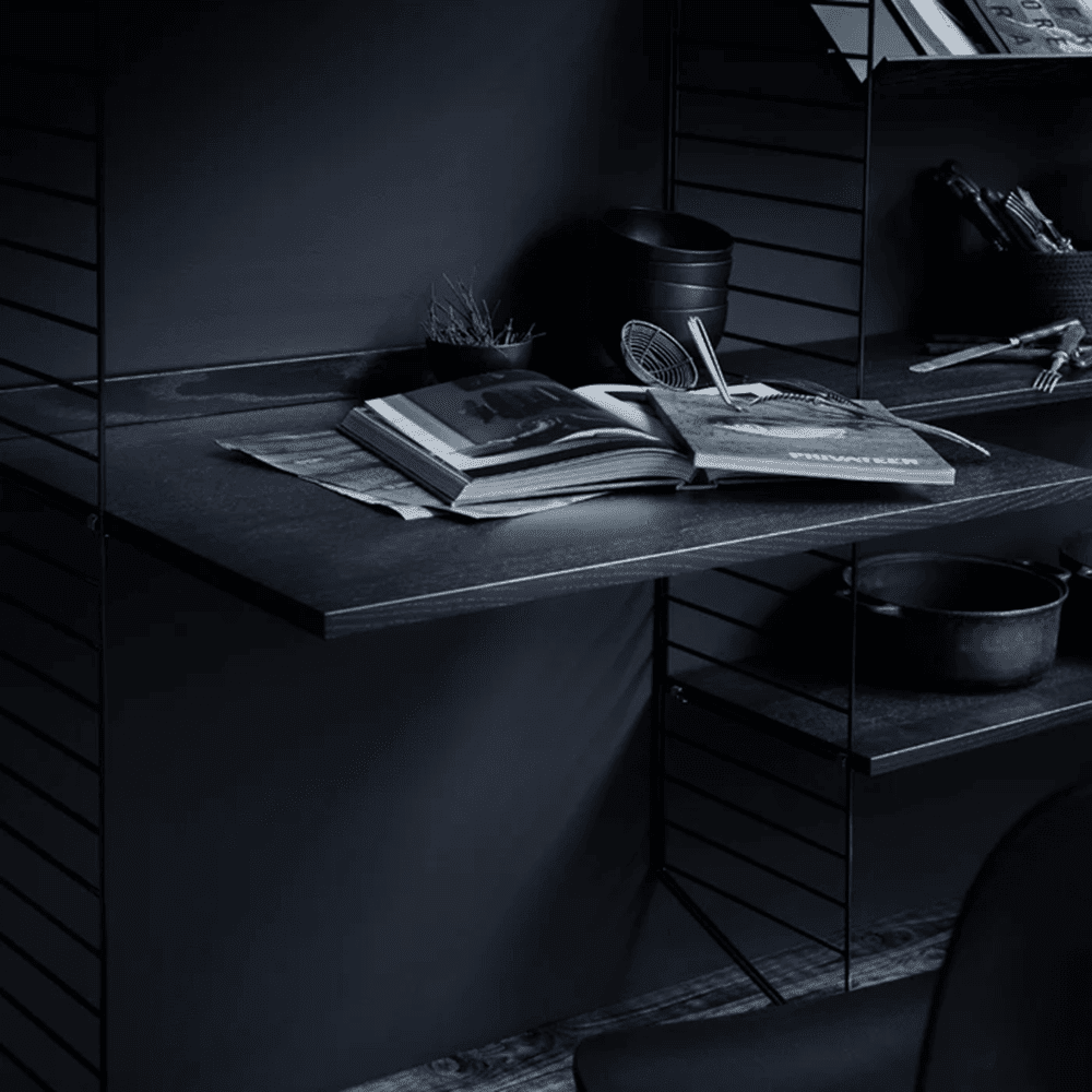 Media Shelf Shelves String Furniture 