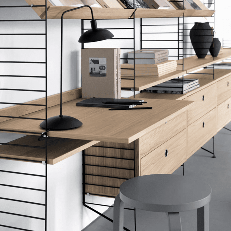 Media Shelf Shelves String Furniture 