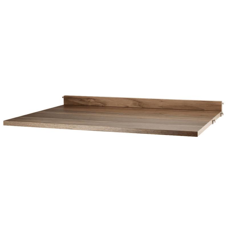 String Work Desk Shelves String Furniture Walnut 