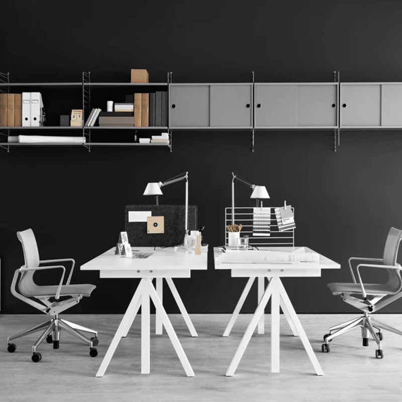 Works Height-Adjustable Work Desk Desk String Furniture 