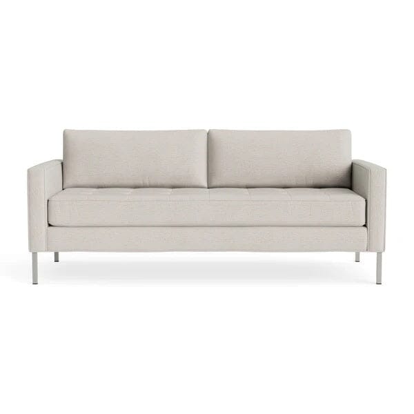 Paramount 80" Sofa Sofa BluDot Sylvan Bone Stainless Steel 