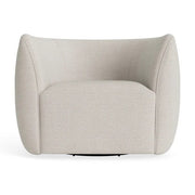 Council Swivel Lounge Chair lounge chair BluDot Sylvan Bone 