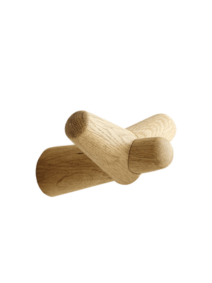 Tail Wing Hook - Set of 4 Accessories Woud Oak Small 