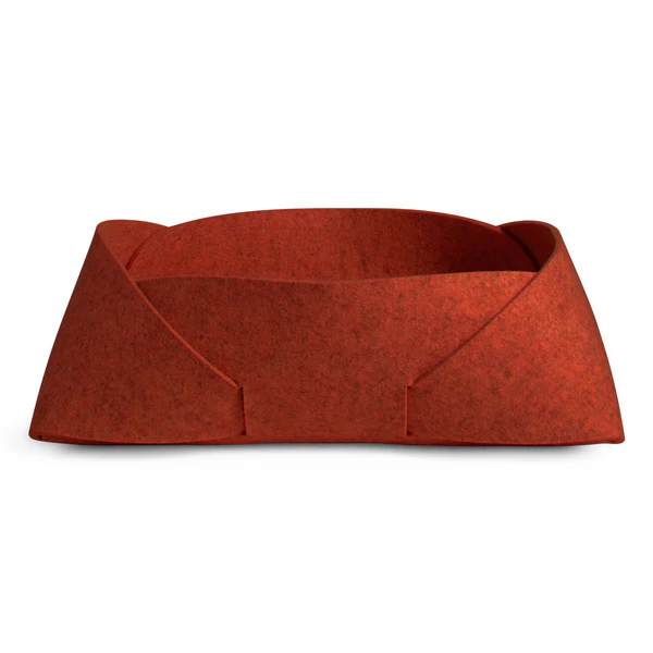 Double Tuck Felt Basket