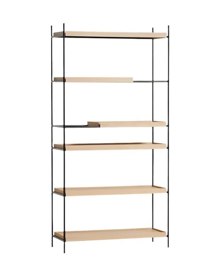 Tray Shelf - High Shelves Woud 2 Short Oak + 4 Wide Oak 