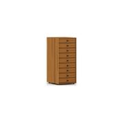 Nelson Miniature Chest 9 Drawer storage herman miller Teak None Black