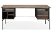 Teak Oscar Desk With Drawers Desks Ethnicraft 