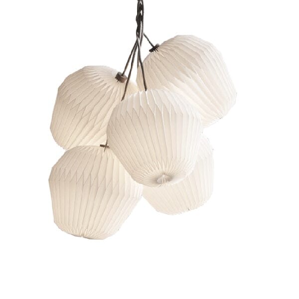 The Bouquet Chandelier Large 5 Shades Pendant Lights Le Klint 