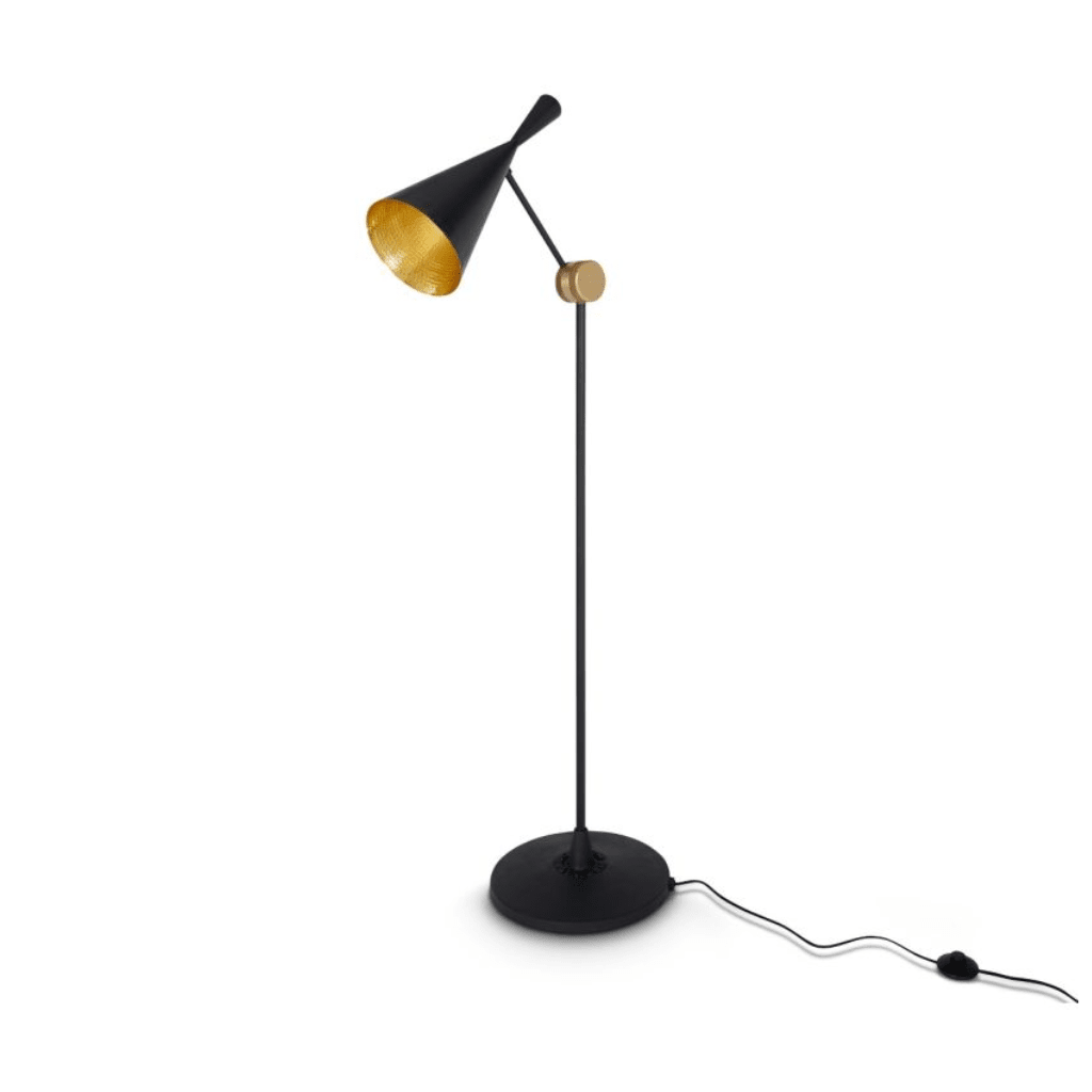 Beat Floor Lamp Floor Lamps Tom Dixon Black 