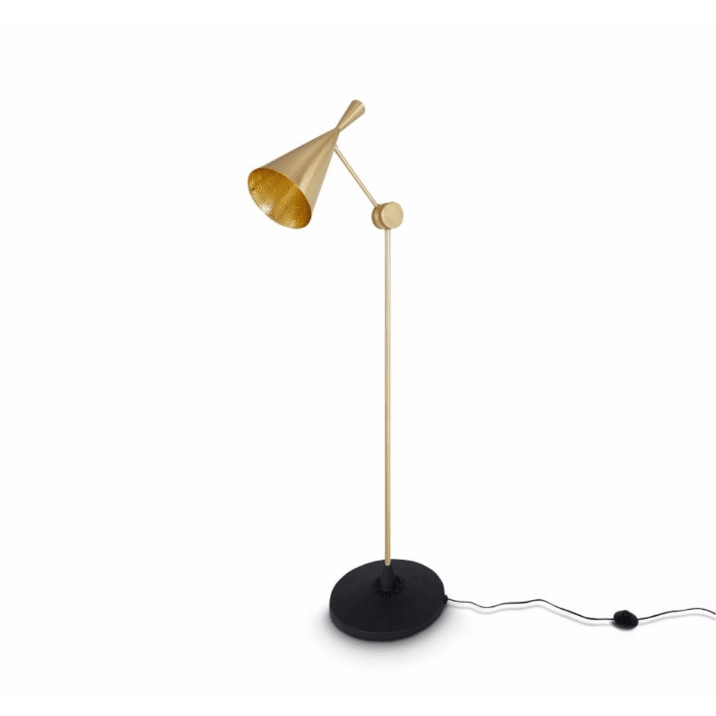 Beat Floor Lamp Floor Lamps Tom Dixon Brass 