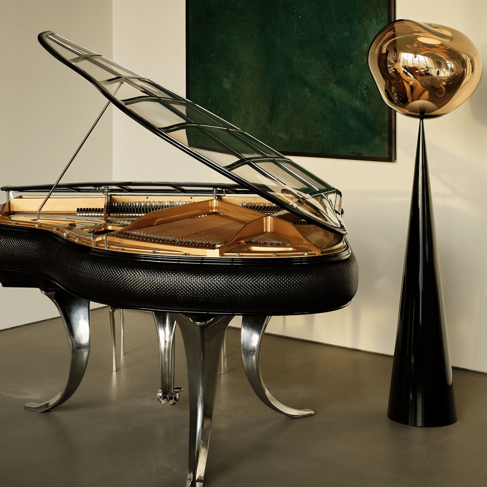 Melt Cone Fat Floor Lamp Floor Lamps Tom Dixon 