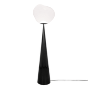 Melt Cone Fat Floor Lamp Floor Lamps Tom Dixon Black/Opal 