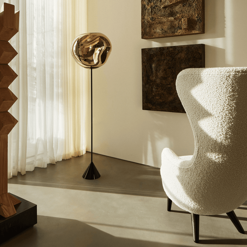 Melt Cone Slim Floor Lamp Floor Lamps Tom Dixon 
