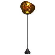 Melt Cone Slim Floor Lamp Floor Lamps Tom Dixon Gold 