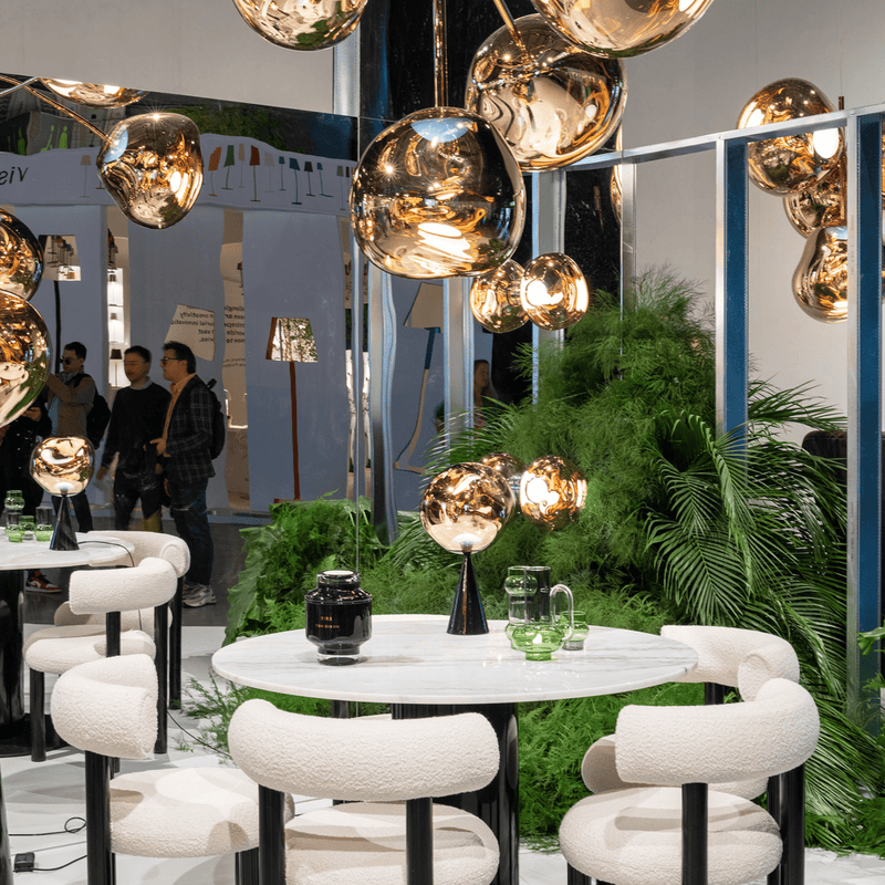 Melt LED Large Chandelier suspension lamps Tom Dixon 