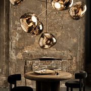 Melt LED Large Chandelier suspension lamps Tom Dixon 