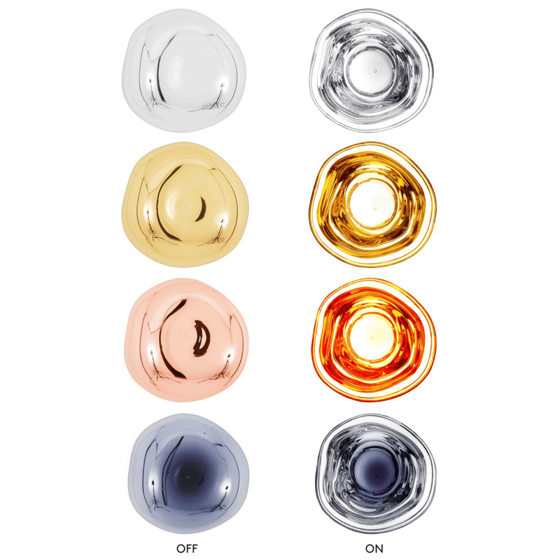 Melt LED Large Chandelier suspension lamps Tom Dixon 