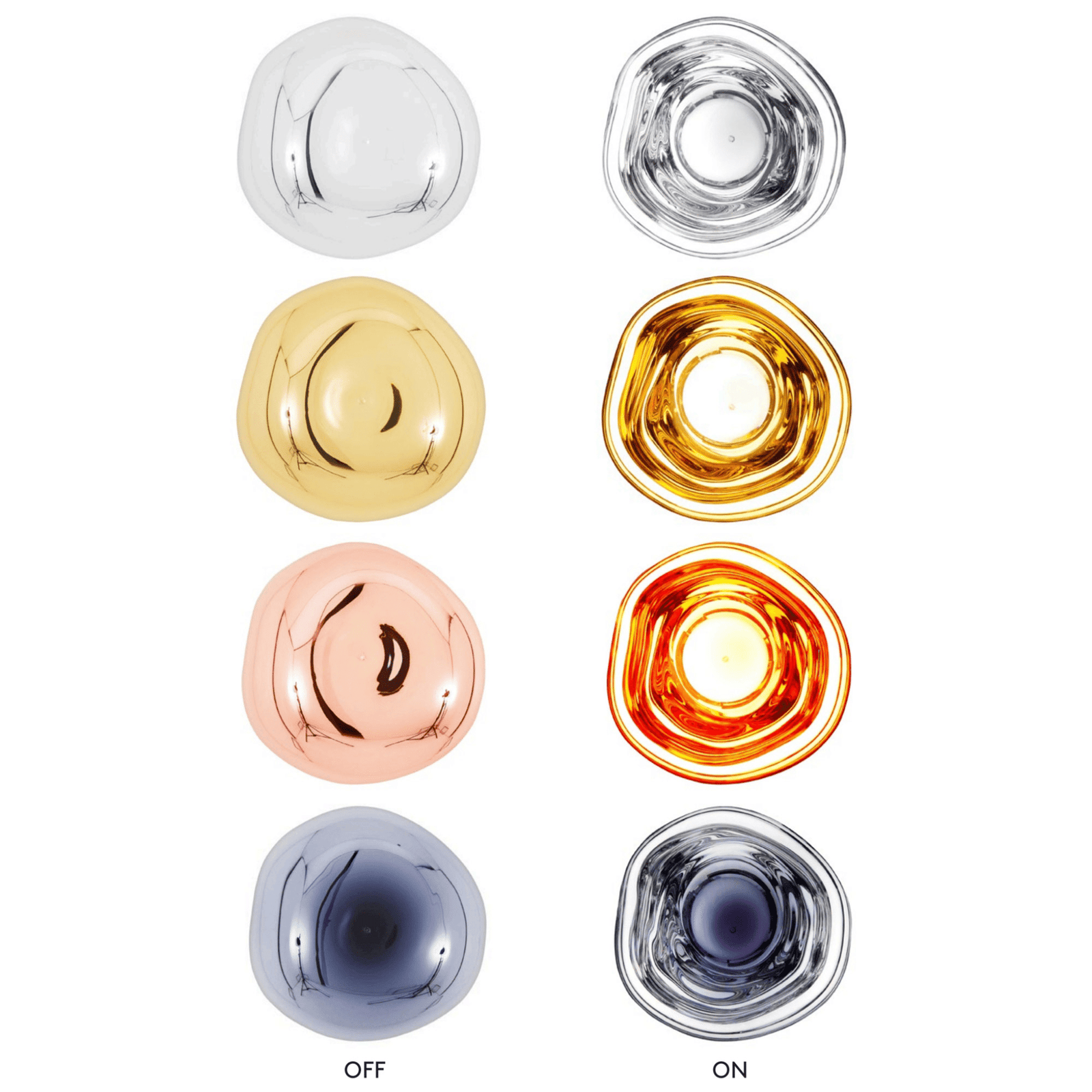 Melt LED Large Chandelier suspension lamps Tom Dixon 