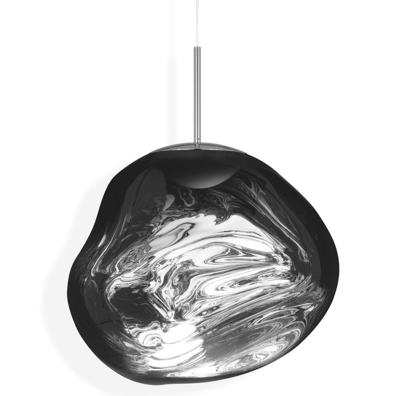 Melt LED Pendant Light suspension lamps Tom Dixon Silver 