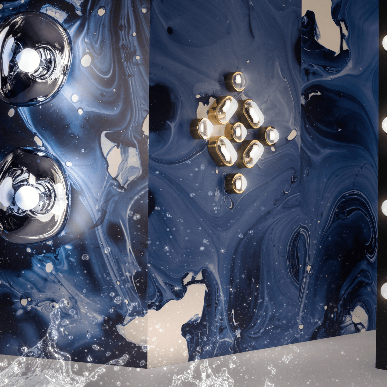 Melt LED Surface Wall Light Wall Lights Tom Dixon 