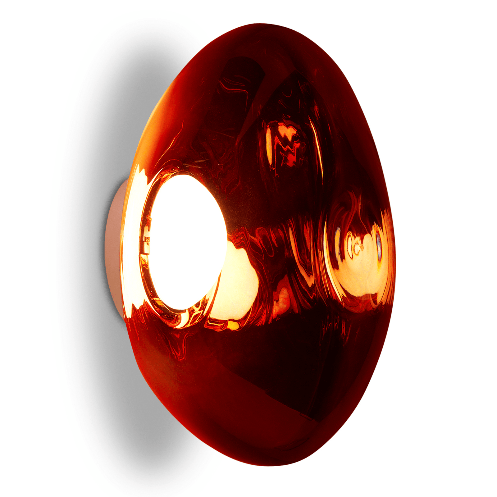 Melt LED Surface Wall Light Wall Lights Tom Dixon Copper 