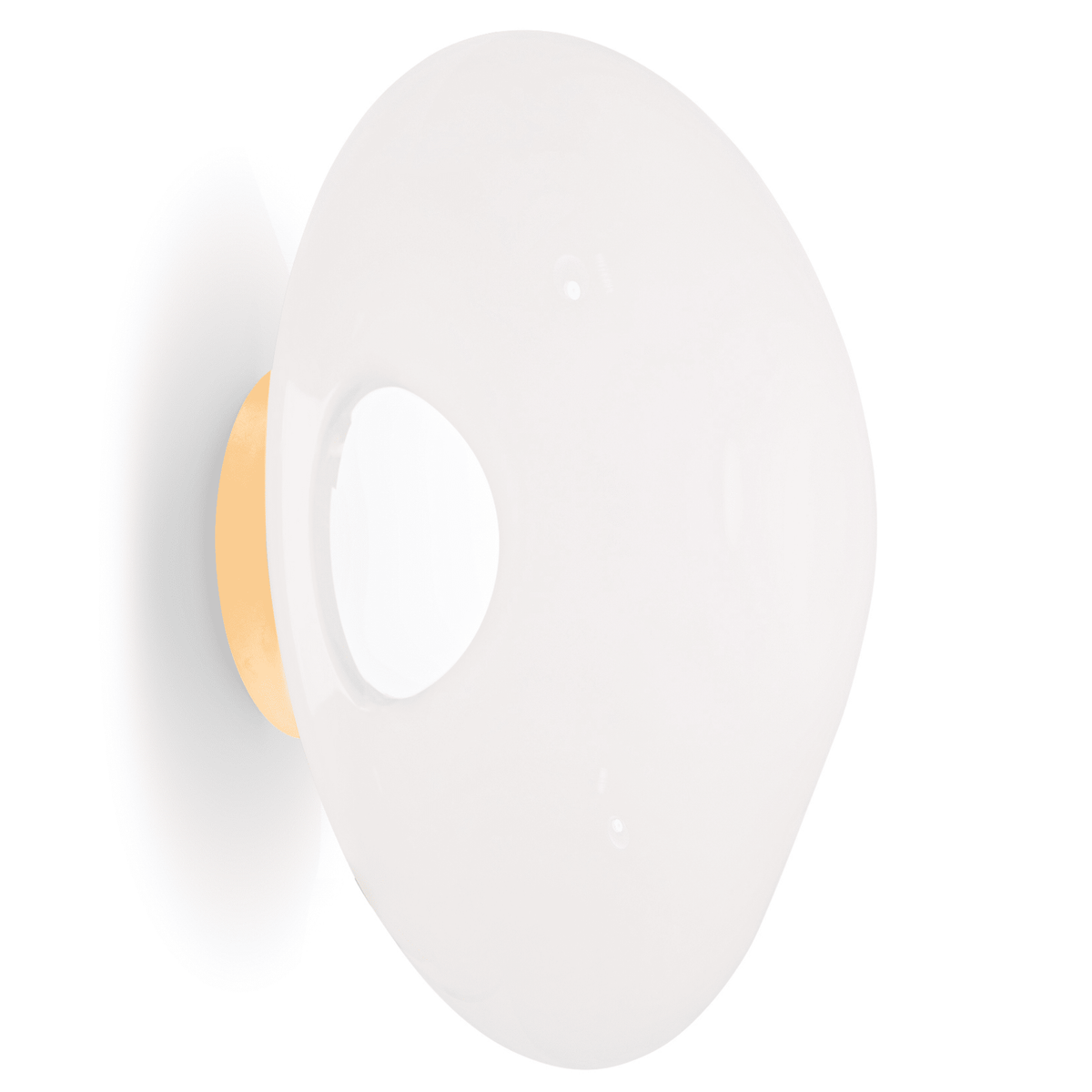 Melt LED Surface Wall Light Wall Lights Tom Dixon Opal/Gold 