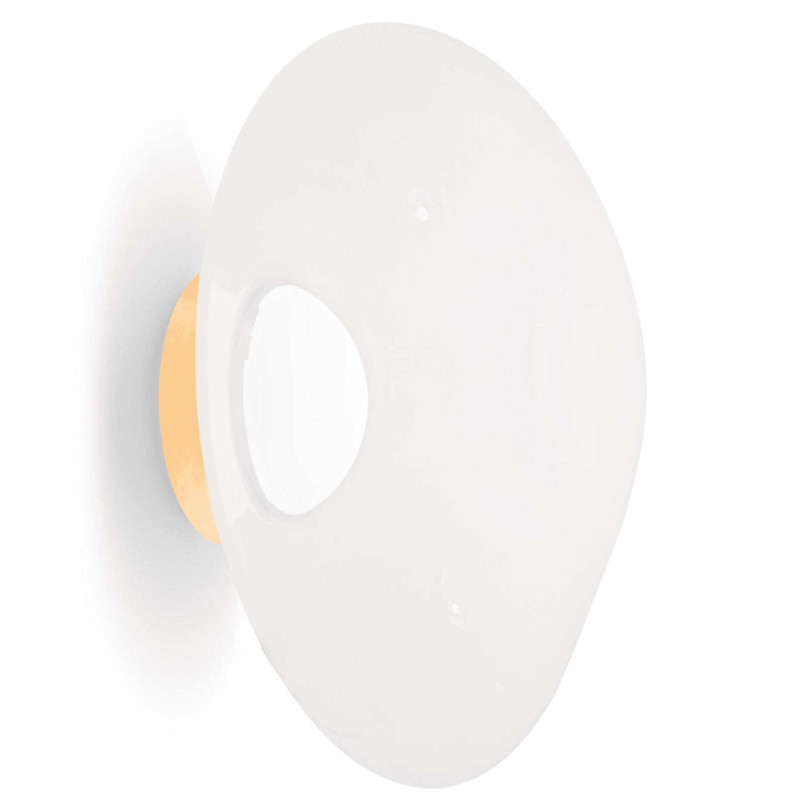 Melt LED Surface Wall Light Wall Lights Tom Dixon Opal/Gold 