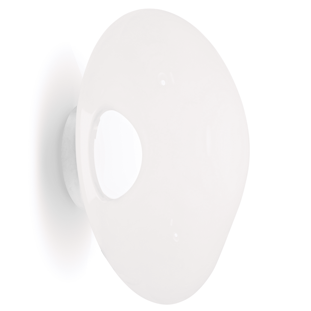 Melt LED Surface Wall Light Wall Lights Tom Dixon Opal/Silver 