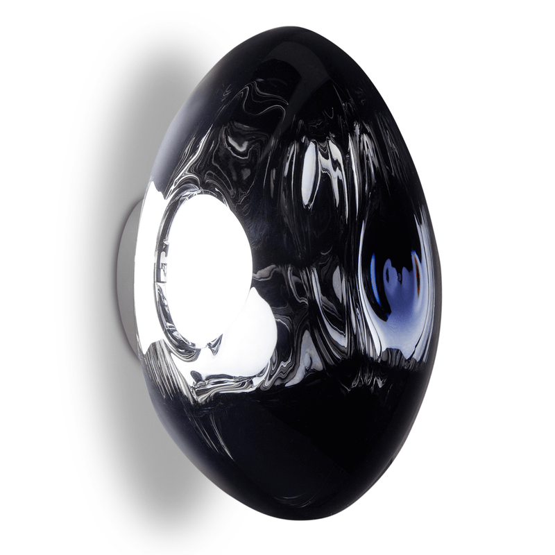 Melt LED Surface Wall Light Wall Lights Tom Dixon Smoke 