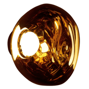 Melt Mini LED Surface Wall Light Wall Lights Tom Dixon Gold 