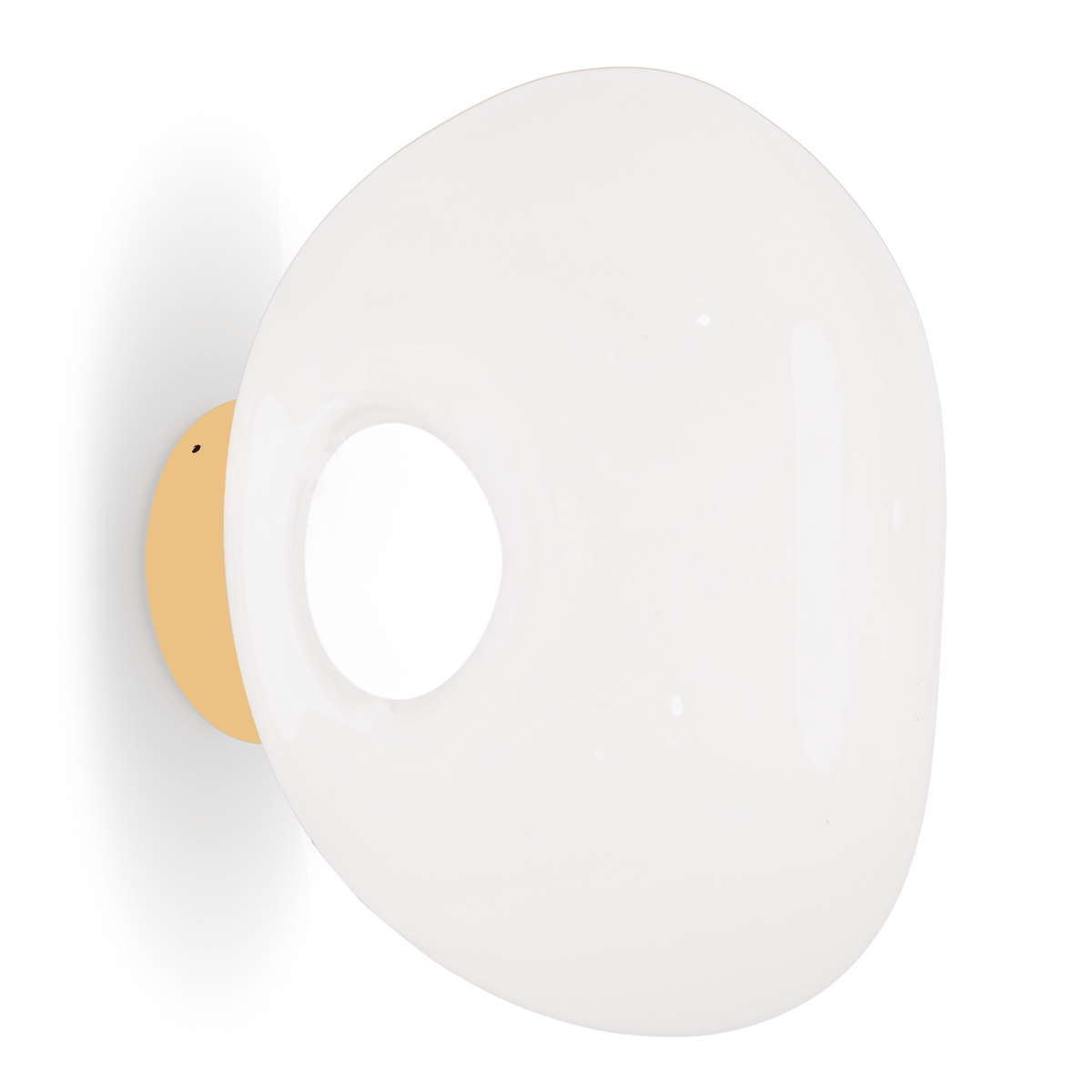 Melt Mini LED Surface Wall Light Wall Lights Tom Dixon Opal/Gold 