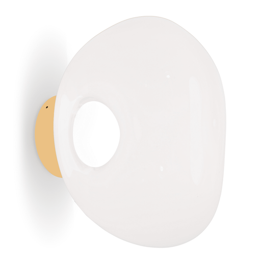 Melt Mini LED Surface Wall Light Wall Lights Tom Dixon Opal/Gold 