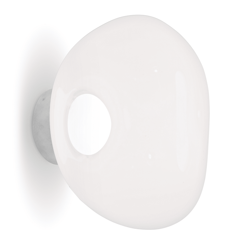 Melt Mini LED Surface Wall Light Wall Lights Tom Dixon Opal/Silver 