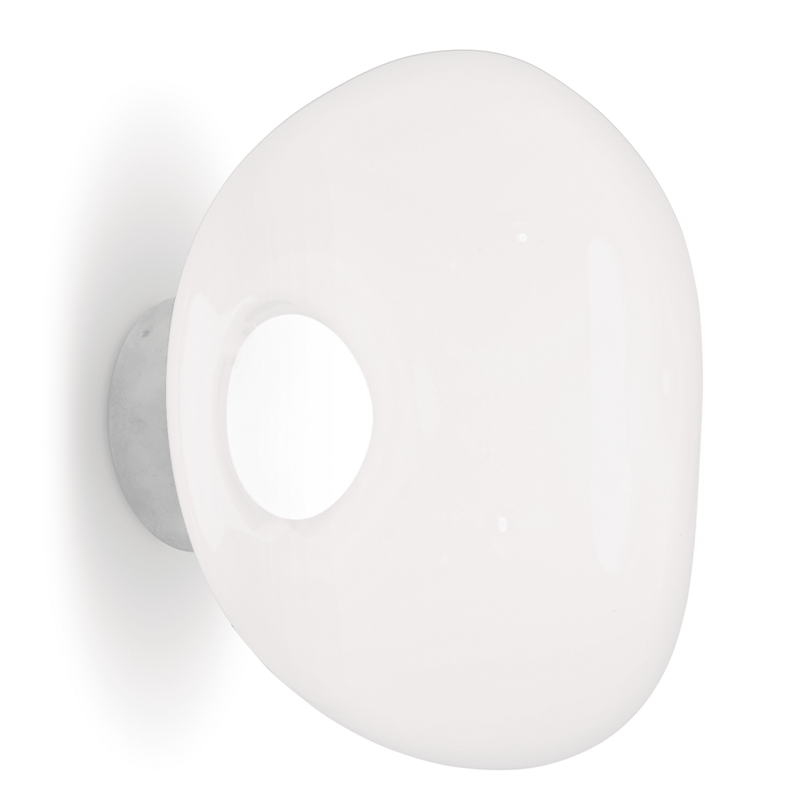 Melt Mini LED Surface Wall Light Wall Lights Tom Dixon Opal/Silver 