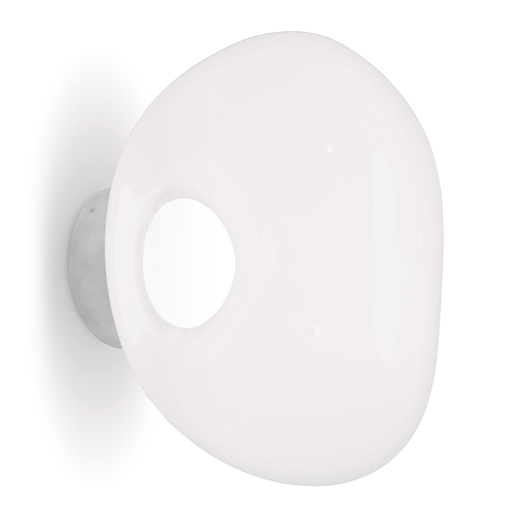 Melt Mini LED Surface Wall Light Wall Lights Tom Dixon Opal/Silver 