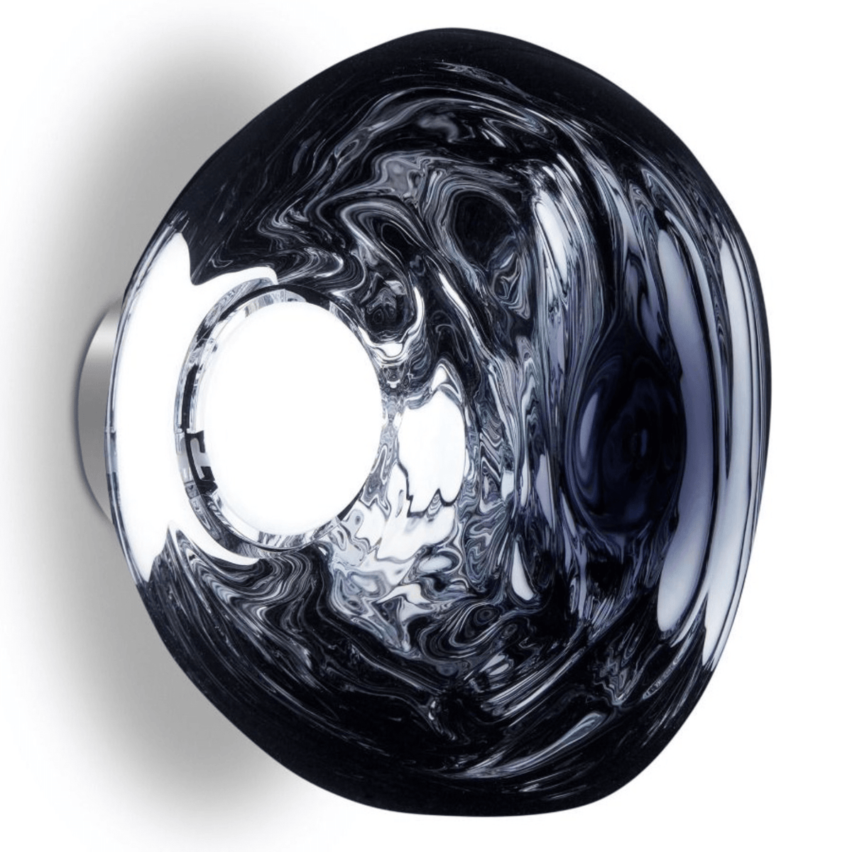 Melt Mini LED Surface Wall Light Wall Lights Tom Dixon Smoke 