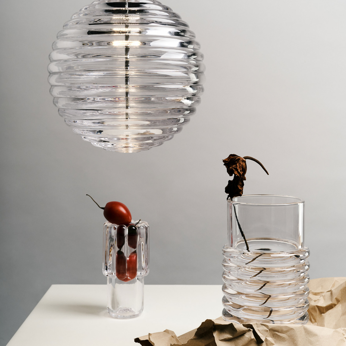 Press Sphere Pendant Light LED