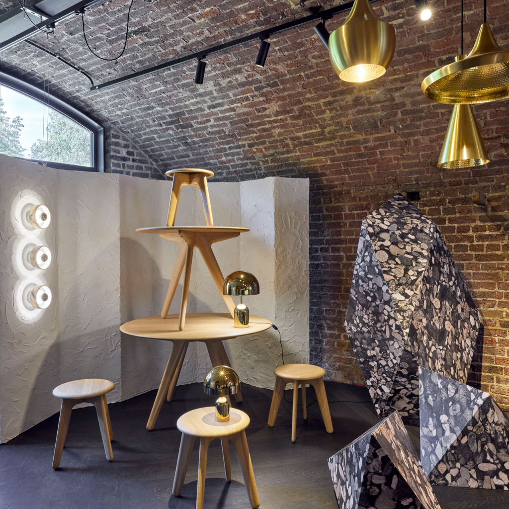 Slab Round Dining Table