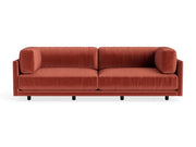 Sunday 82" Sofa Sofa BluDot Tomato Velvet 