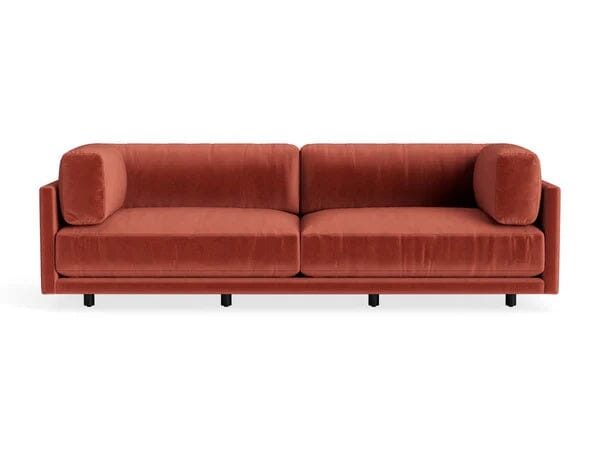 Sunday 82" Sofa Sofa BluDot Tomato Velvet 