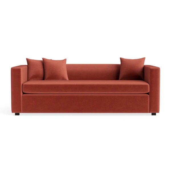 Mono Sleeper Sofa sofa BluDot Tomato Velvet 