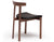 Torii Chair With Upholstered Seat Side/Dining Bensen 