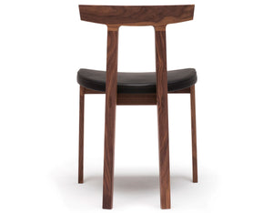 Torii Chair With Upholstered Seat Side/Dining Bensen CA Modern Home