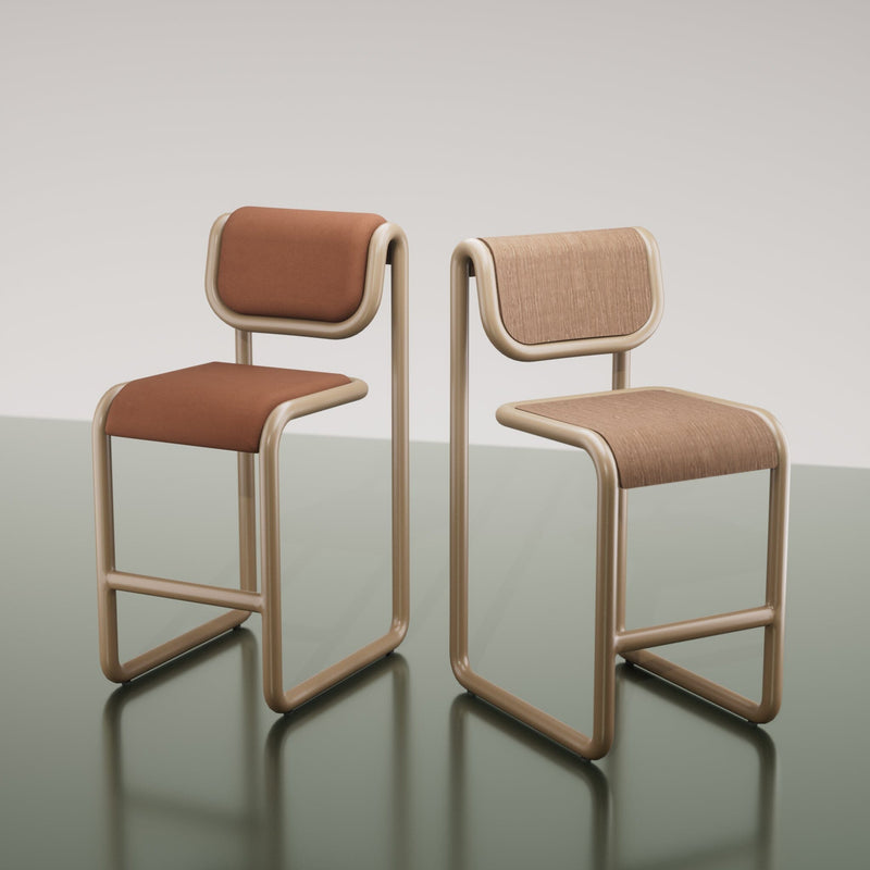 Tube Bar Stool Stools Bend Goods 
