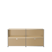 USM Haller Closed Storage Credenza C2A - With Perforated Inside upper Panels storage USM USM Beige 