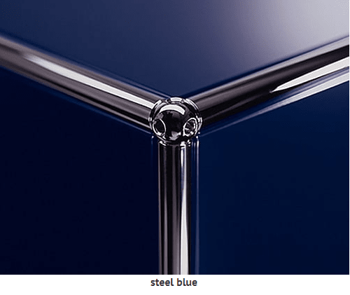 USM Haller Planter Panels &amp; Planters acessories USM Steel Blue 750x350 mm (3 planters) Basalt Grey