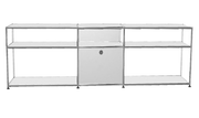 USM Haller TV Media - 6 compartments - 1.12 storage USM 