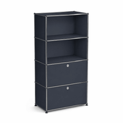 USM Haller Storage S1B storage USM Anthracite Gray 