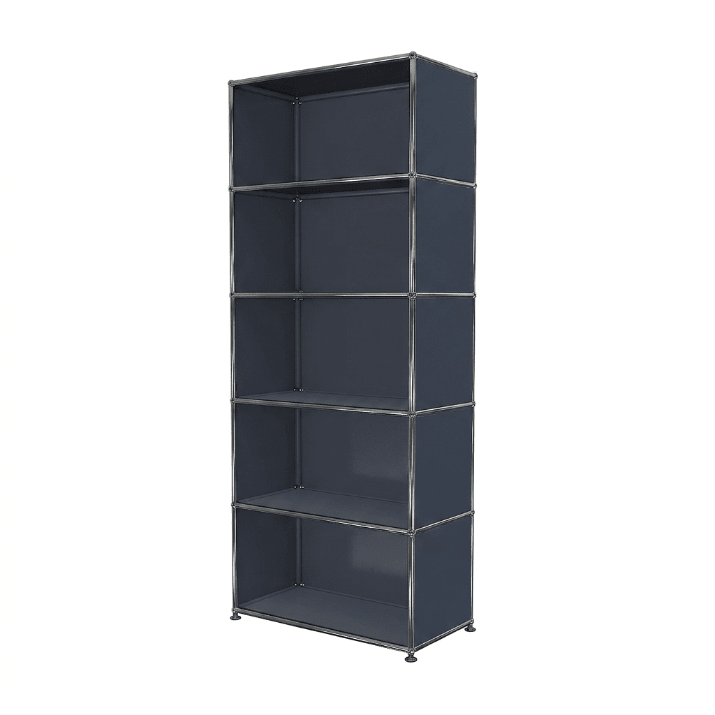 USM Haller Shelving H1 storage USM Anthracite Gray 