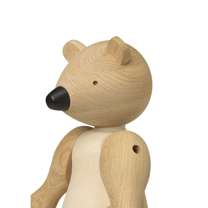 Kay Bojesen Bear, Oak/Maple (Large), view 3